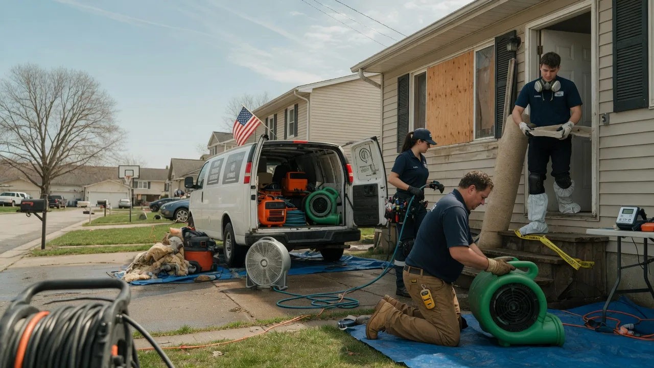 Water Damage Restoration in James City, PA near me
